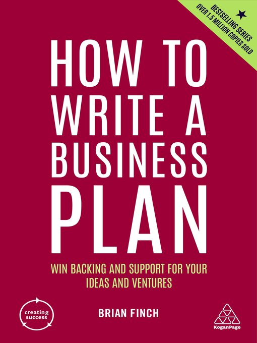 Title details for How to Write a Business Plan by Brian Finch - Wait list